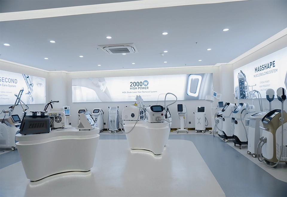 Our Dedicated Exhibition Hall Shines a Spotlight on Our Innovative Devices